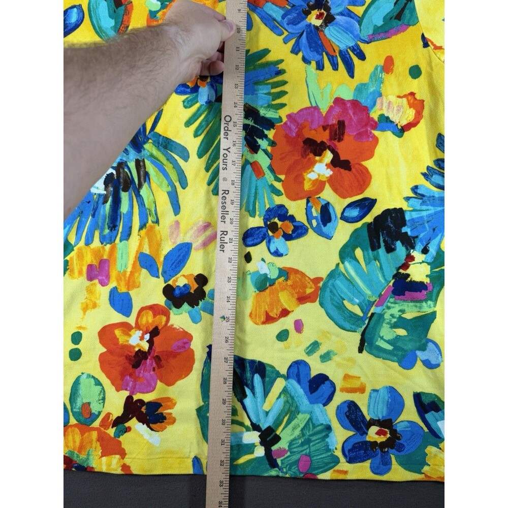 Polo Ralph Lauren Shirt Mens XXL Multicolor Floral Classic Fit Hawaiian Artist - Picture 6 of 7